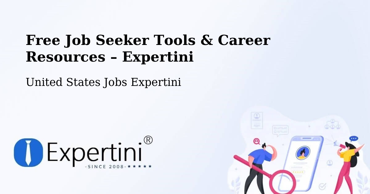 Free Job Seeker Tools & Career Resources – Chalkville - Chalkville, United States Jobs Expertini